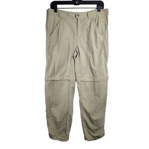 Columbia Titanium Convertible Pants Shorts Womens 8 Khaki Hiking